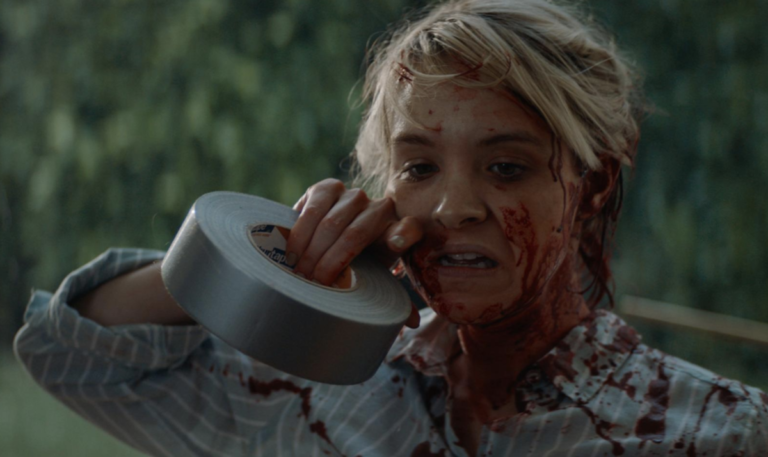 Movie Review: Brea Grant Writes and Stars in Natasha Kermani’s Clever Home Invasion Game-Changer ‘Lucky’